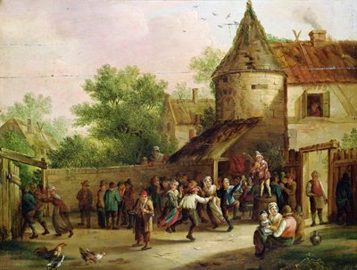 The Village Fete by David Teniers the Younger